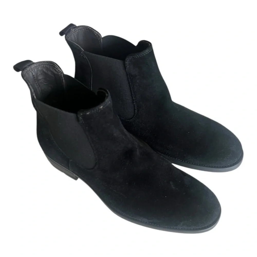 To Boot New York Men's Ives Suede Chelsea Boots Size 8.5M